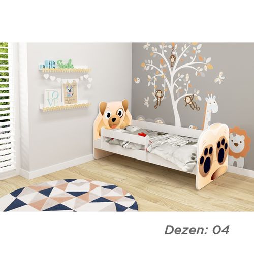 Deciji krevet ACMA VII ANIMALS 180x80 dusek 7 cm4 slika 1