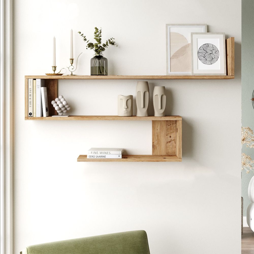 Polica za Zid WL10-A Atlantic Pine slika 1