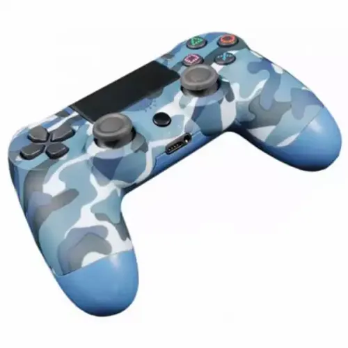 Bežicni gamepad Gembird JPD-Wireless-Thrillershock PC/PS4 BLUE CAMO slika 2