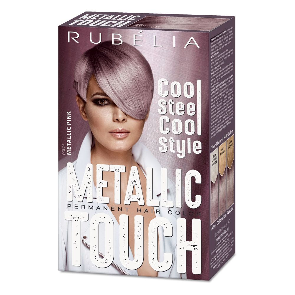Rubelia Metallic Touch farba za kosu Metallic Pink slika 1
