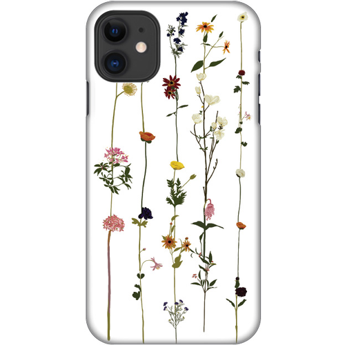 Torbica Silikonska Print Skin za iPhone 11 6.1 Flower slika 1