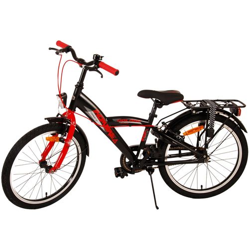 Volare Thombike 20" dječji bicikl s dvije ručne kočnice crno-crveni slika 14
