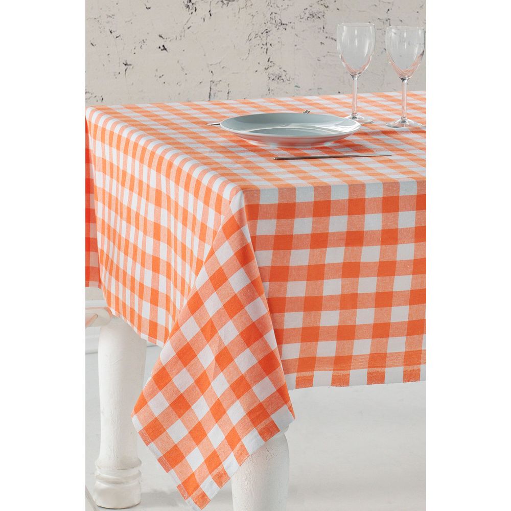 Hermia Concept Stolnjak Kareli 220 - Orange slika 2
