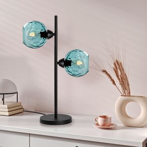 Benek Plava-Crna Stolna Lampa