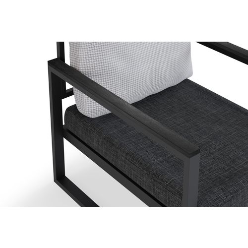 Hanah Home MTLKNP001 Anthracite
Black  Garden Lounge Set slika 3