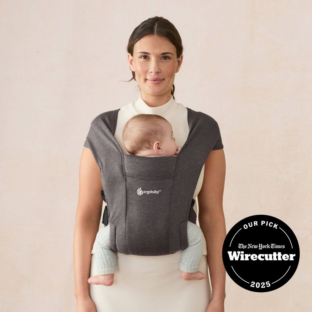 Ergobaby Embrace nosiljka Heather Grey slika 3