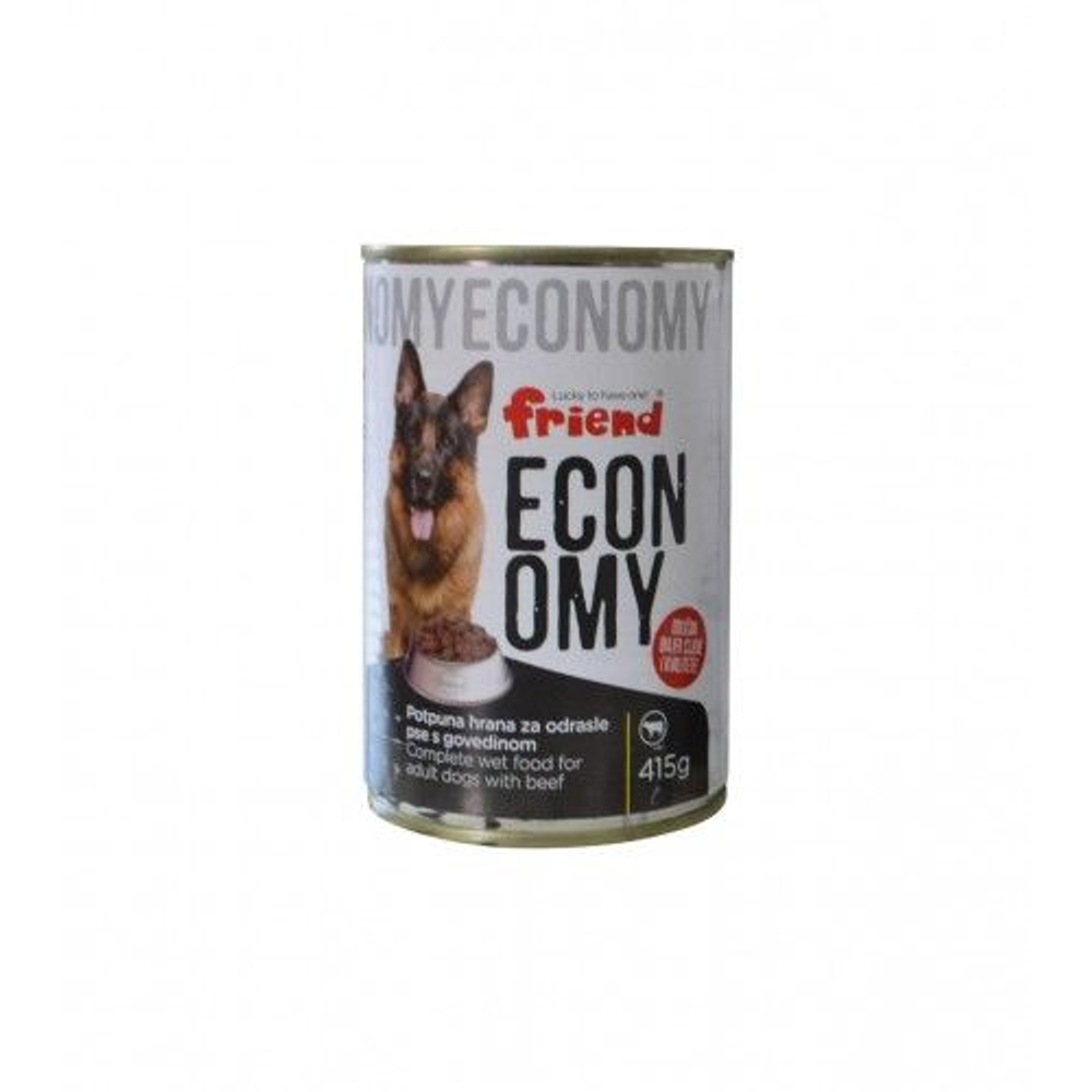 Friend Economy hrana za pse u konzervi Govedina 415g slika 1