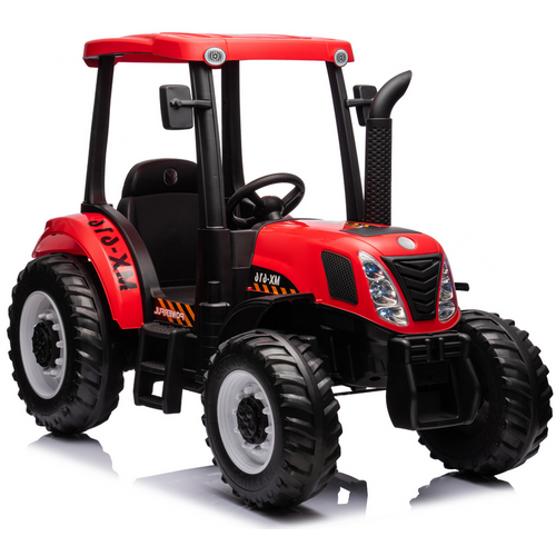 Traktor na akumulator A011 24V - crveni slika 1