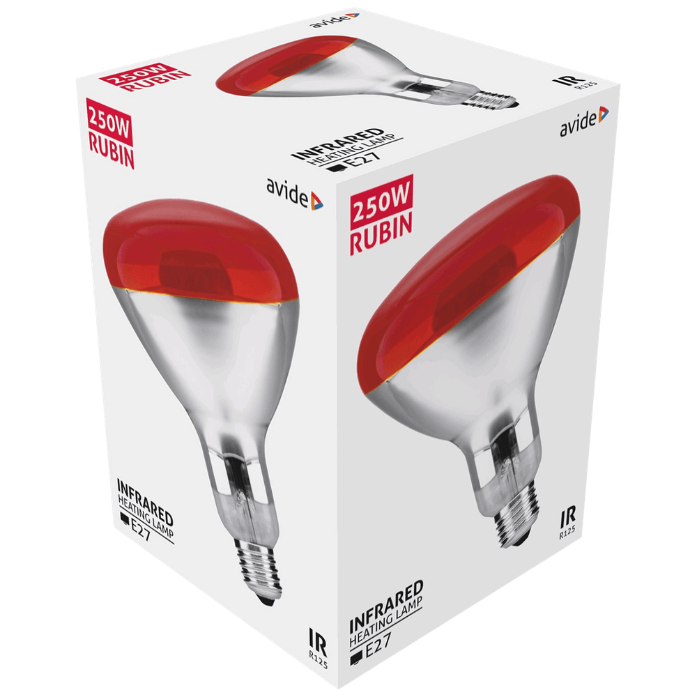 Avide Sijalica, 250W, E27, Infra Red, IP20 - ASIR27-250W-R slika 2