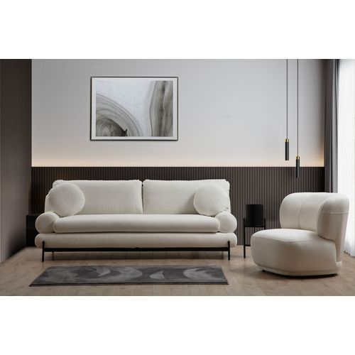 Atelier Del Sofa Trosjed, Bijela, Livorno - White slika 4