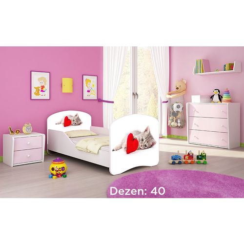 Deciji krevet ACMA I 180x80 + dusek 6 cm40 slika 1