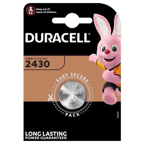 Duracell baterija dugmasta litijum CR2430 slika 1