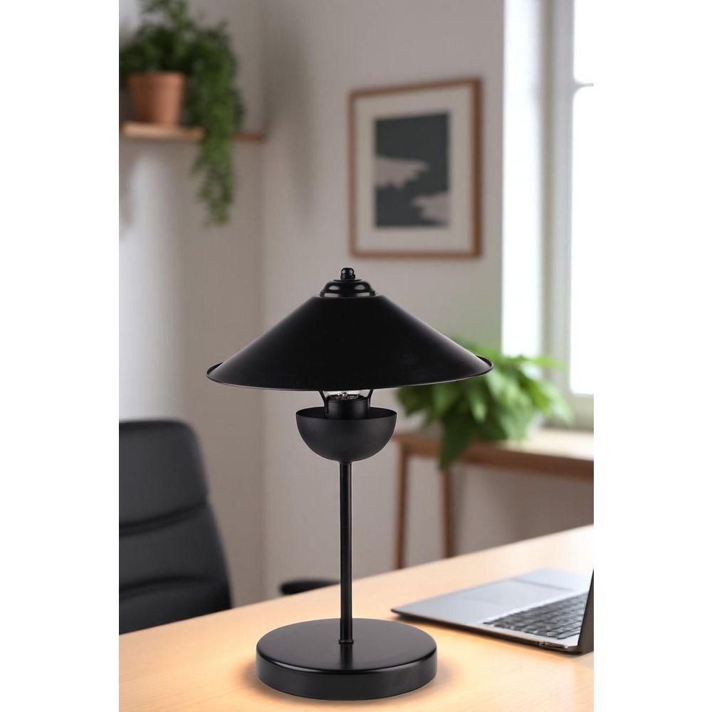 Opviq Stolna Lampa 439, Crna slika 1