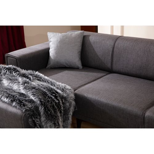 Ugaona Sofa-Krevet 'Horizon Left' - Tamnosiva slika 3