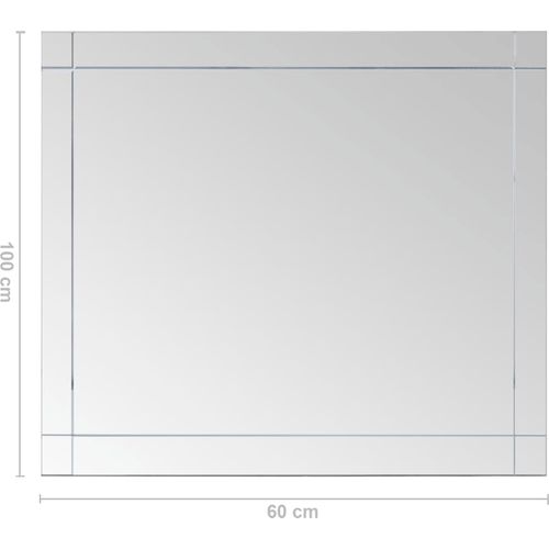 Zidno ogledalo 100 x 60 cm stakleno slika 29