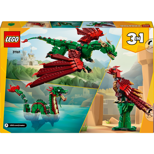 LEGO® CREATOR 31161 Srednjovjekovni zmaj slika 6