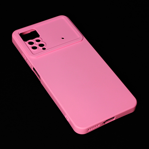 Torbica Silikon color za Xiaomi Redmi Note 11 Pro 4G/5G roze slika 1