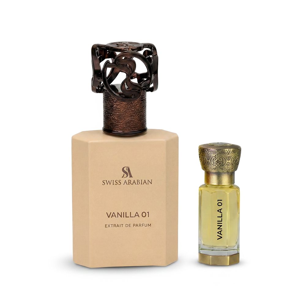 Swiss Arabian Vanilla 01 Extrait de Parfum 50 ml + parfemirano ulje 12 ml slika 3