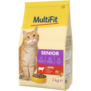 MultiFit Cat Senior govedina 2 kg