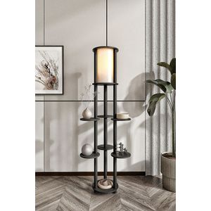 Podna Lampa Volante - Crna