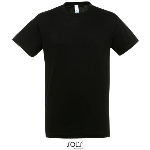 REGENT unisex majica sa kratkim rukavima - Crna, XL  slika 5