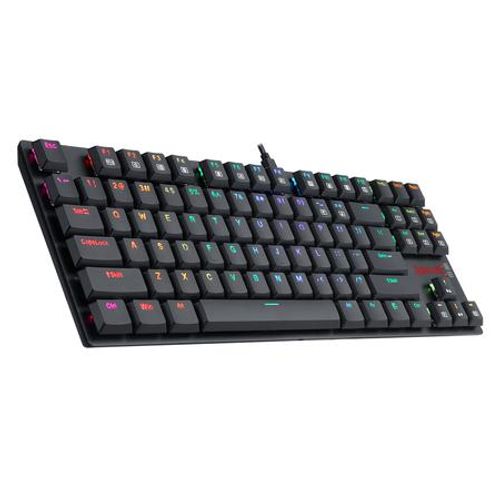 Tipkovnica - Redragon APS TKL K607 RGB Žičana Mehanička Crveni Prekidači slika 4