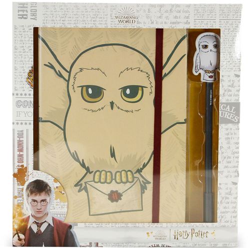 Harry Potter Hedwig set dnevnik + kemijska olovka slika 2