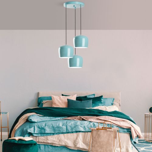 Yozgat - N - 1413 - Turquoise Turquoise Chandelier slika 2