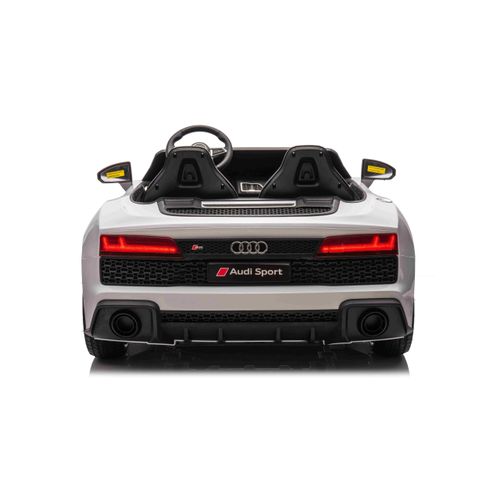 Licencirani auto na akumulator Audi R8 Spyder LIFT - dvosjed - bijeli slika 3