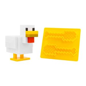 Minecraft Chicken Egg Cup and Toast Cutter V2