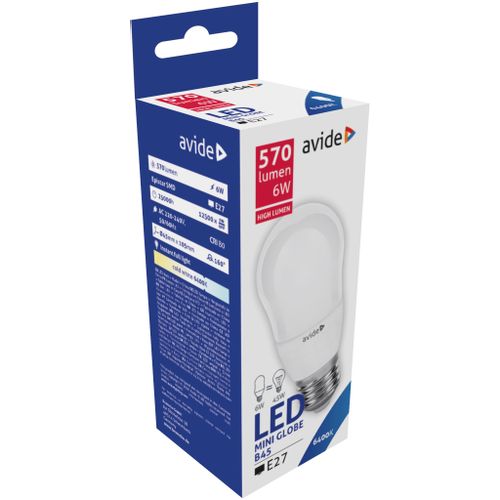 Avide žarulja LED B45 E27 6W slika 4