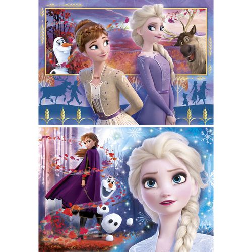 Disney Frozen 2 puzzle 2x60pcs slika 1