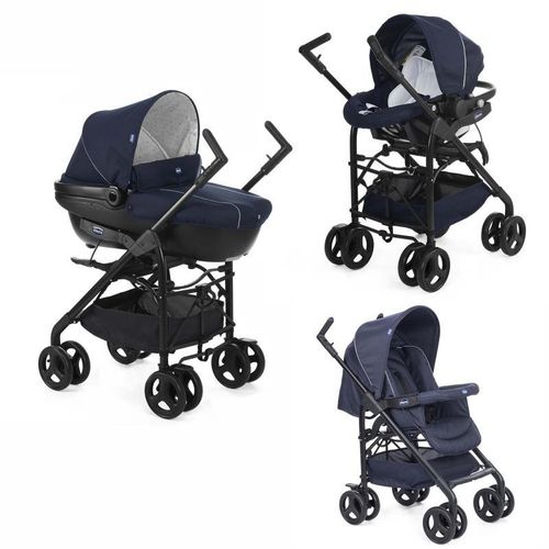 CHICCO kolica 3u1 sprint trio blue passion 7936664 slika 1