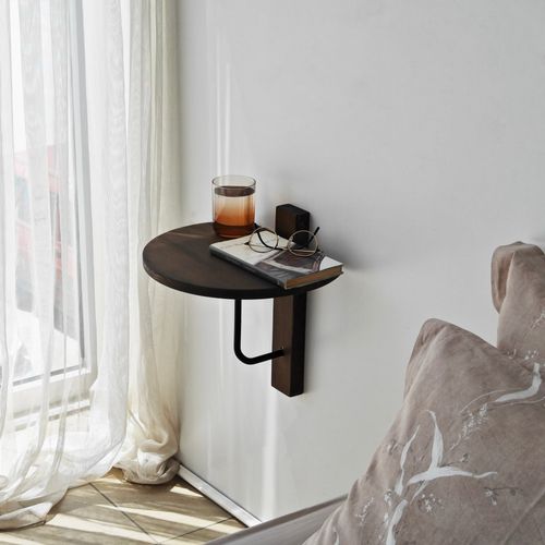 Reve - Black, Walnut Black
Walnut Wall Shelf slika 3