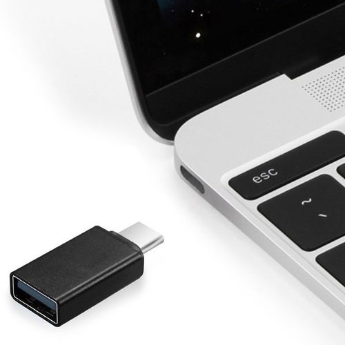 Gembird A-USB2-CMAF-01 USB-C to USB2.0 Adapter, M/F, Up to 480 Mb/s, Black slika 1