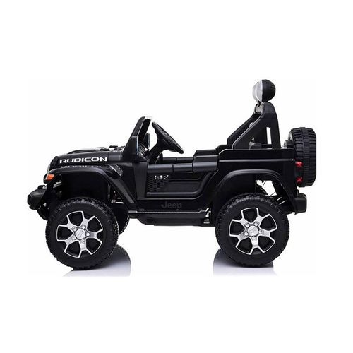 Licencirani auto na akumulator Jeep Rubicon 4x4 - crni slika 6