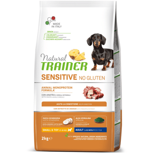 Trainer Natural Small &amp; Toy Sensitive No Gluten Pačetina 2 kg slika 1