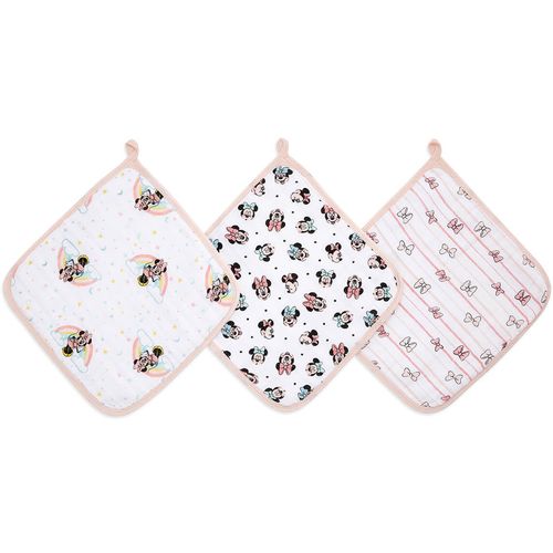 Aden+Anais® Essentials 3 dijelni komplet krpica za pranje Disney Minnie Rainbows slika 1