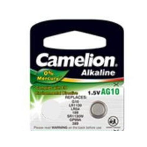 Baterija alkalna Camelion 1.5V AG10 LR54 bez žive 1 kom slika 1