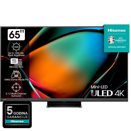 Hisense 65U8KQ Televizor 65 "ULED, 4K UHD, Smart slika 1