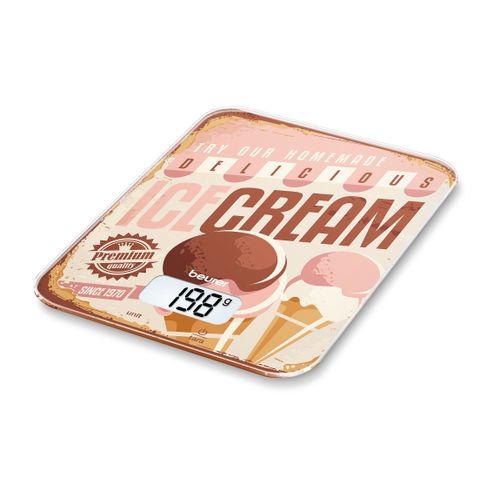 BEURER  KS 19  ice cream KUHINJSKA VAGA staklena slika 1