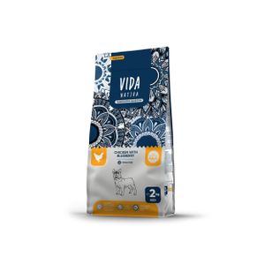 VIDA NATIVA Suha hrana za odrasle pse patuljastih i malih rasa sa piletinom i borovnicom, 2 kg