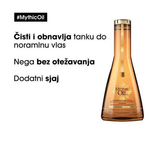 Loreal Professionnel Paris Mythic Oil šampon za tanku vlas 250ml slika 2