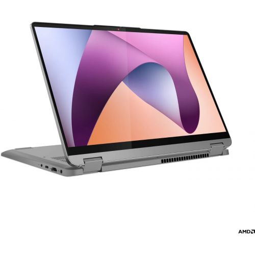 Lenovo 82XX00B6YA IdeaPad Flex 5 14ABR8 (Arctic Grey) 6-Core Ryzen 5 7530U 2.0-4.5GHz/19MB 16GB 1TB-NVMe-SSD 14" WUXGA (1920x1200) TOUCH IPS 300n GL DigitalPen 720p Radeon-Graphics WiFi A/X Backlite HDMI USB-C/DP SD TPM BT5.1 Batt-52.5Wh FPR Win11HomeSL slika 1