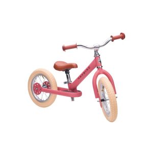 TRYBIKE Balans bicikl 2u1 Steel, Vintage Pink Matt
