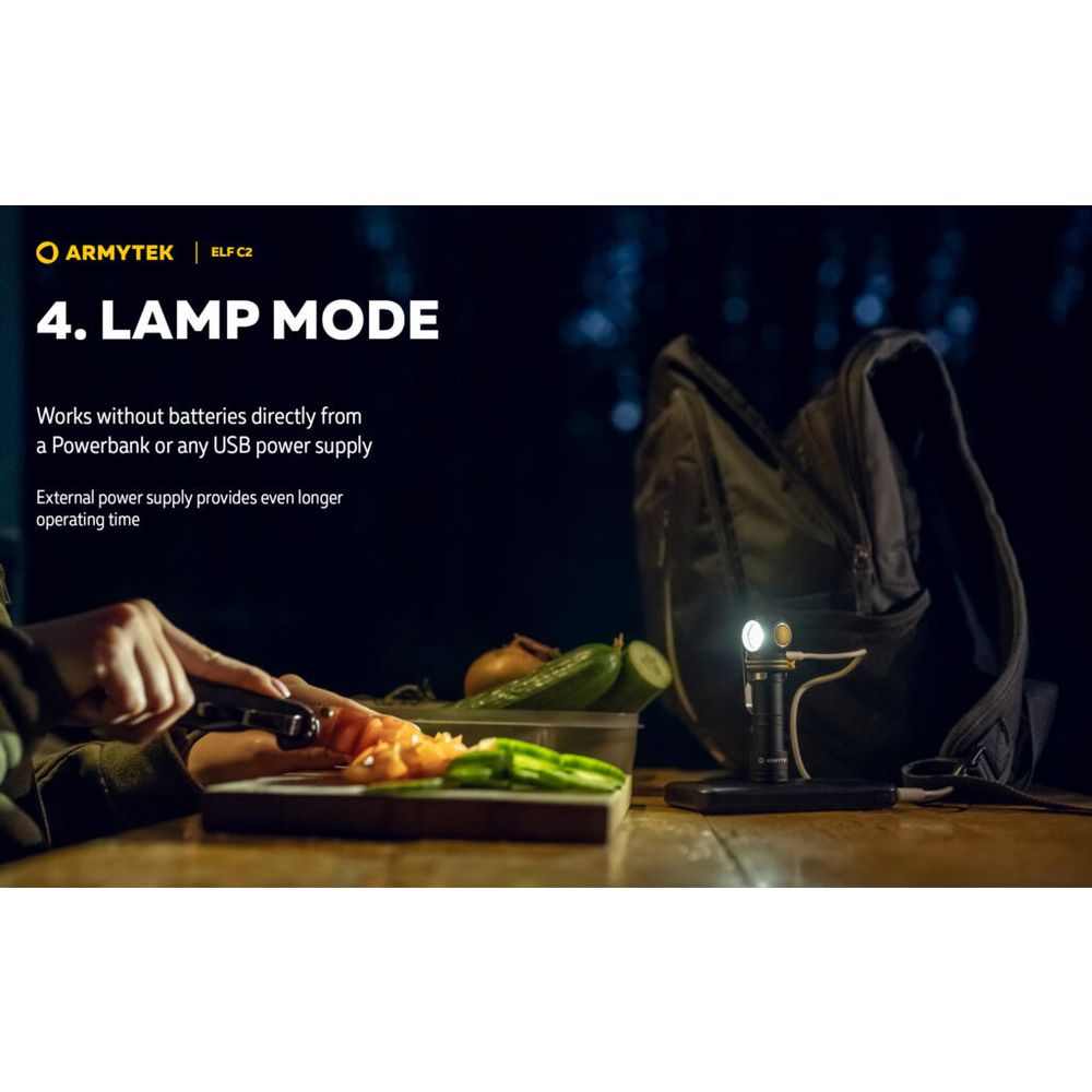 Armytek Baterijska lampa ELF C2 slika 9