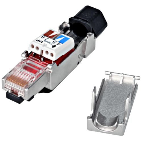 Schrack Modularni RJ45 utikač za instalacione kablove - HSISR6SI3A slika 3