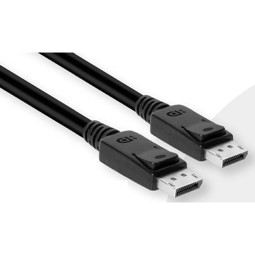 club3D DisplayPort priključni kabel DisplayPort utikač, DisplayPort utikač 1.00 m crna CAC-2067 vatrostalan, Ultra HD (8K) DisplayPort kabel slika 7