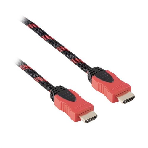 Hama High Speed HDMI kabl Ethernet pozlata najlon 5m slika 1