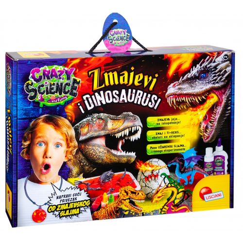 Lisciani Crazy Science SR Laboratorija Zmajeva i Dinosaurusa RS89390 slika 1